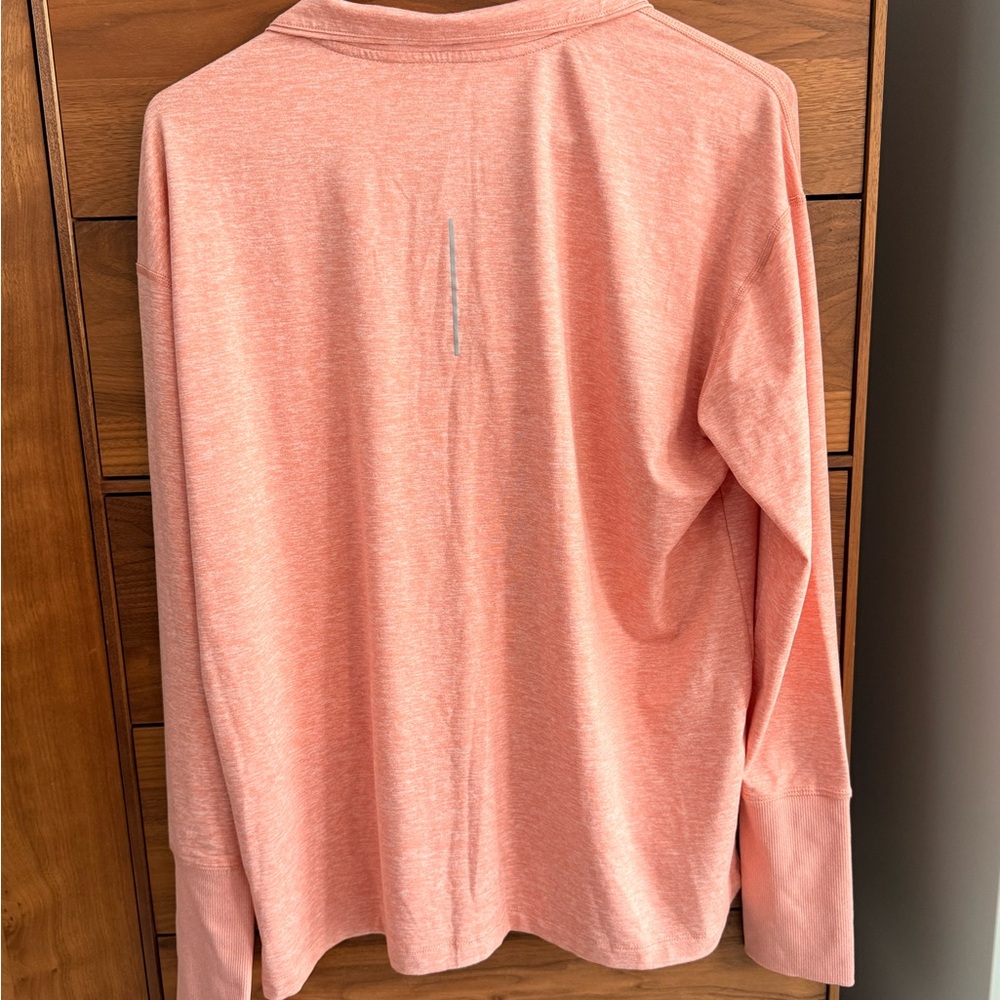 Nike Dri-FIT Half-Zip Pullover Women's Size L | Pink | Like New Running Top - Picture 7 of 13